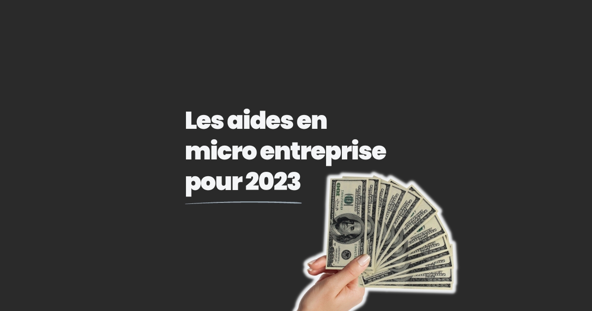 <strong>Les aides en 2023 pour créer sa micro entreprise</strong>